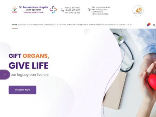 sriramakrishnahospital.com